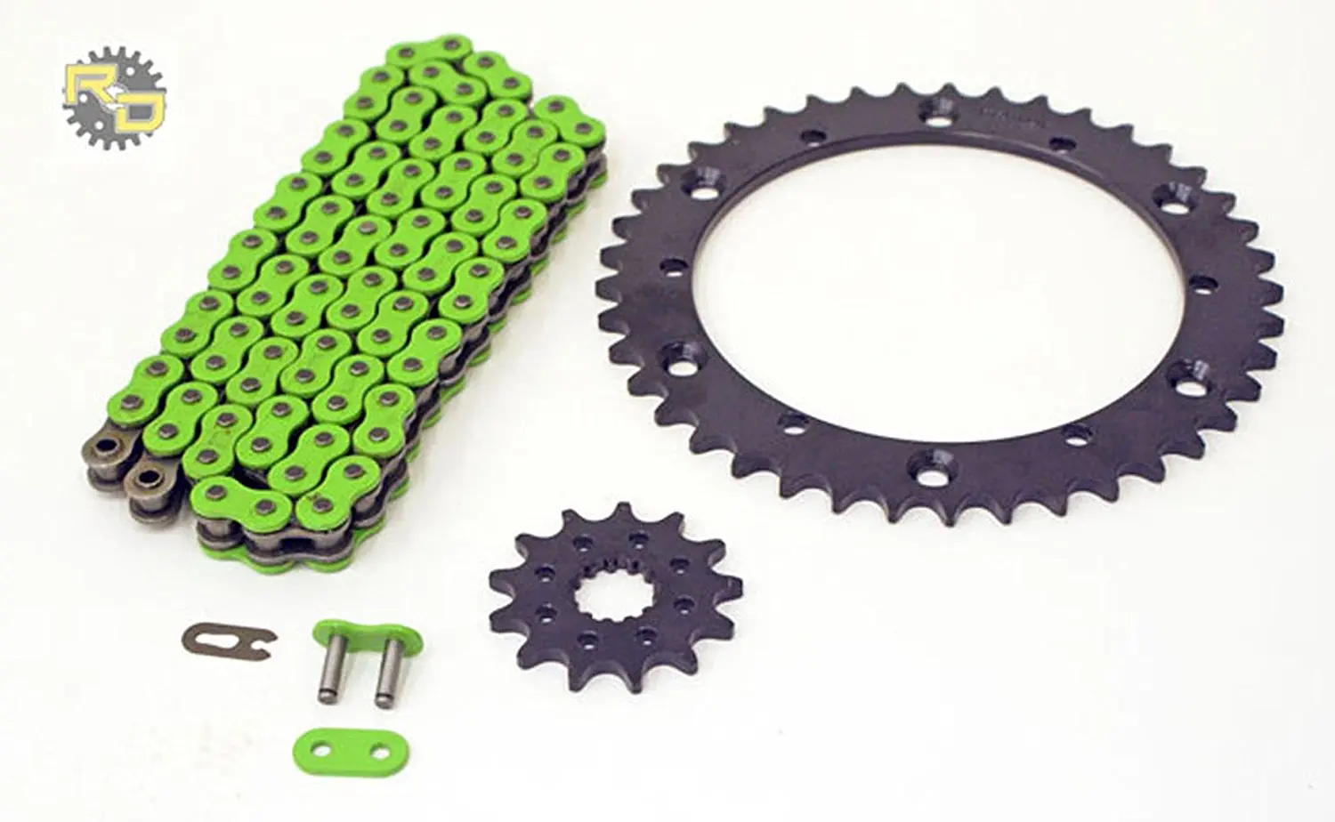 1994 1995 1996 1997 1998 Yamaha YFM350 350 Warrior Green Chain & Sprocket 15/40