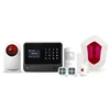 Venta caliente sistema de alarma de casa/control de voz Alexa WiFi/GSM sistema de alarma inalambrico de seguridad para el hogar
