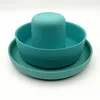 eco instead of plastic biodegradable bamboo fiber tableware