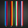 ETIE PVC Color bar sticker for car body reflective waterproof car decoration accessories National Flag Removable stickers
