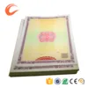 Promotional A4 file paper certificate ,certificate of origin,certificate sample