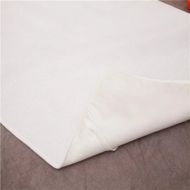 Waterproof Vinyl Changing Pad Baby Portable Diaper Mat With Mesh Fabric