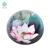DILU K9 optical crystal half ball paperweight / crystal Prism paperweight / wedding gifts crystal diamond paperweight For Gifts