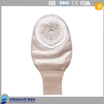 Double Tape Collar One Piece Drainable Colostomy Bags 70mm - Buy ...