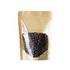 Clear Front/Kraft Paper Back Stand Up Pouch