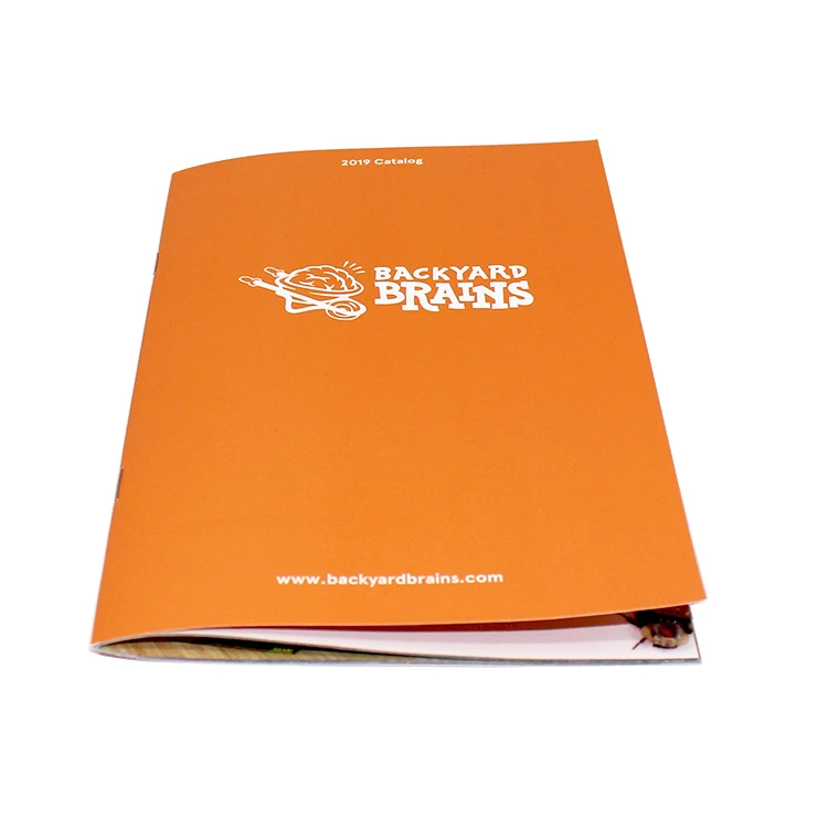 
Custom printed cheap full color pinrting brochure A4/A5 softcover magazine books 