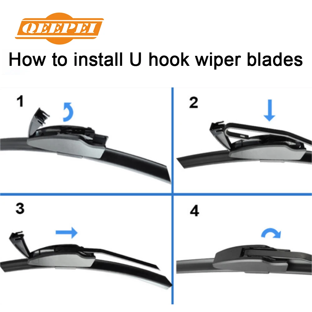 Qeepei Car Window Soft Wiper Blade Arm To J Hook Adapter Buy
