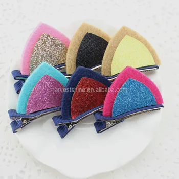 cat ear hair clips