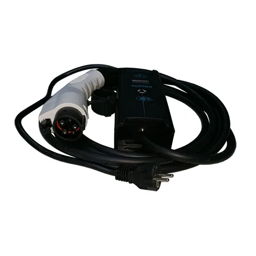 
16A evse J1772 Plug to 2 pin eu schuko plug mode 2 home use ev charging cable 