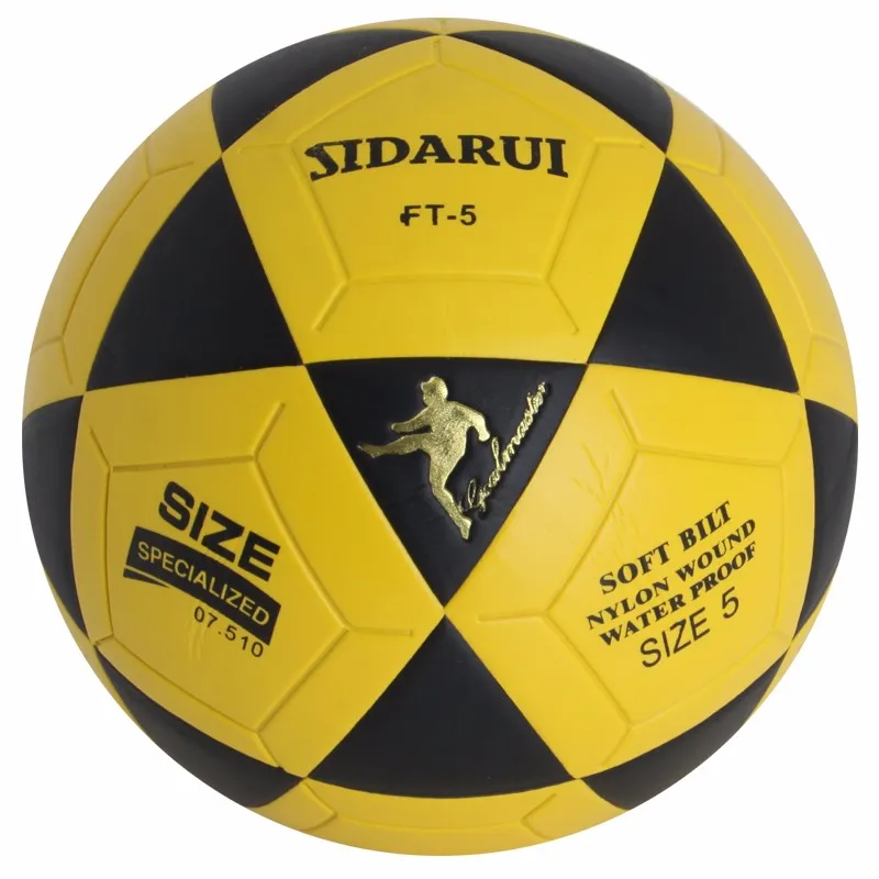 

FT5 Goal Master Yellow/Black Official Size 5 Soccer Ball, Customize color