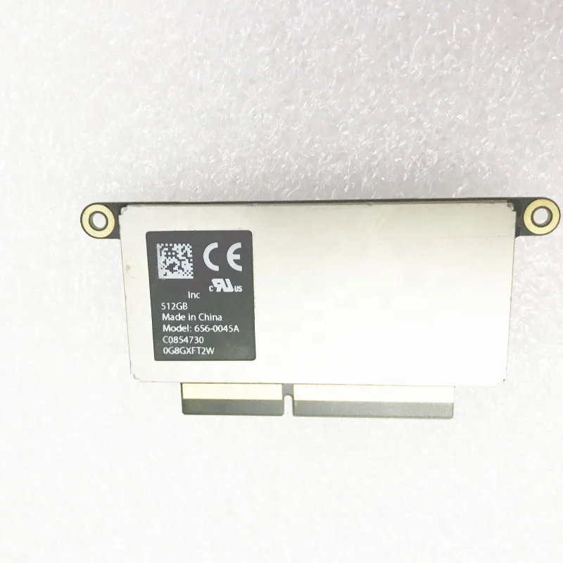 

512GB Flash SSD 656-0045A for MacBook Pro 13 MLL42 MPXQ2 2016 - 2017 A1708 SSD