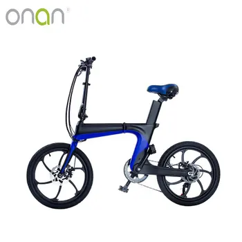 carbon fibre folding electric bike
