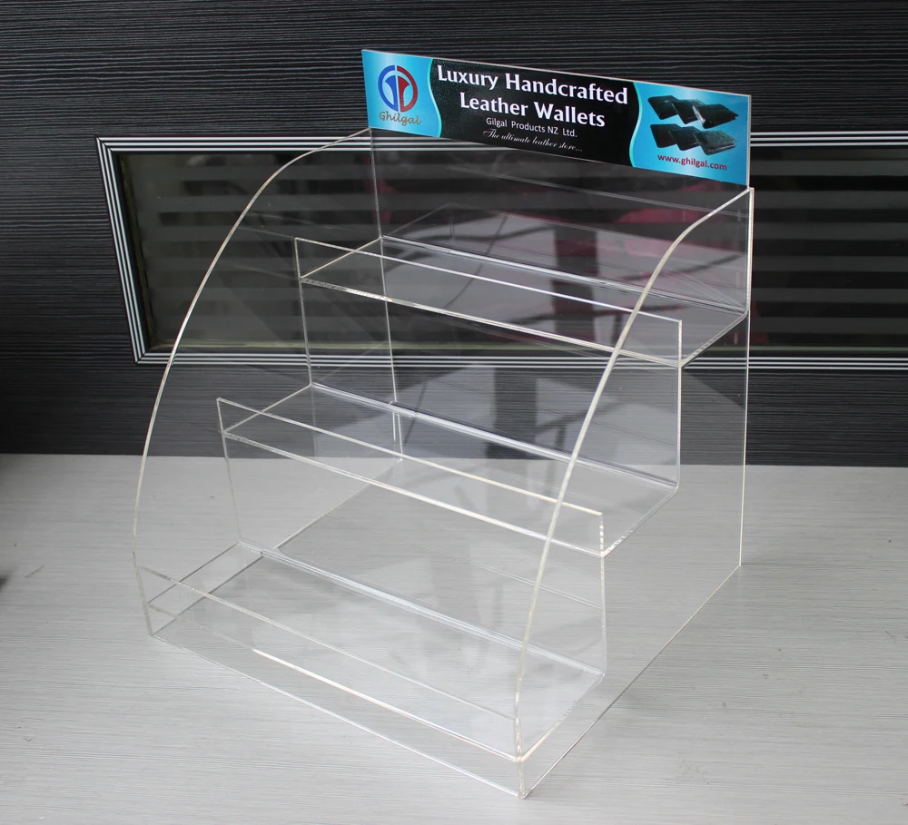 Acrylic Handbag Display Stand,Wallet Holder,Pmma Wallet Display Rack