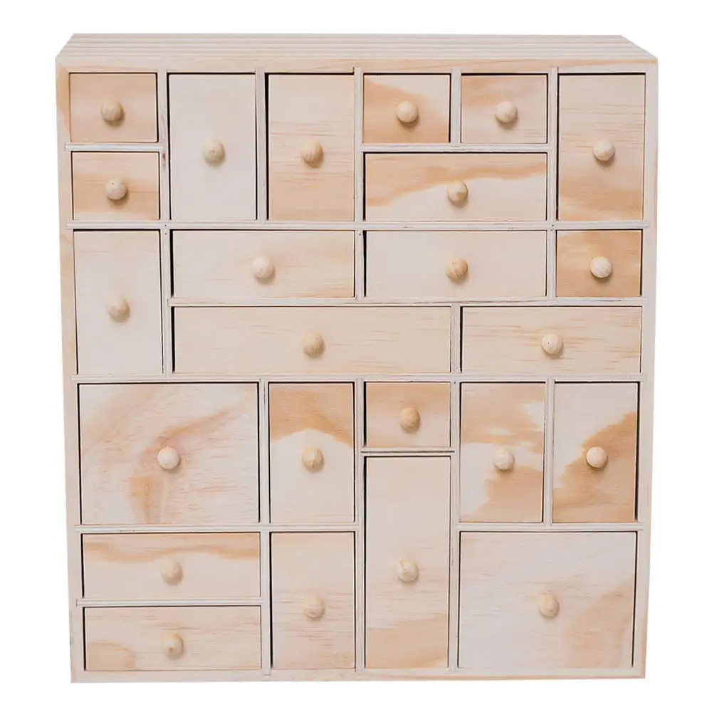 Natural Craft Wooden Storage Organizer With Drawer Buy Kids Craft