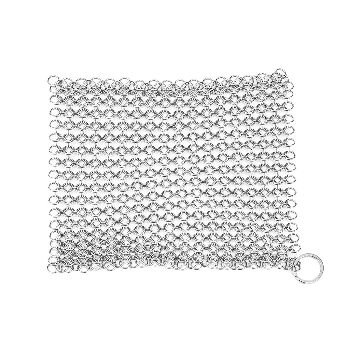 Buy Pc Stainless Steel Cast Iron Cleaner Chainmail Scrubber Scouring Pads For Clean Cast Iron