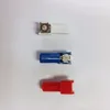 FAKRA Male Plug Right Angle for PCB Mount with Post Terminal 4 Stud Applied in Neutral Coding