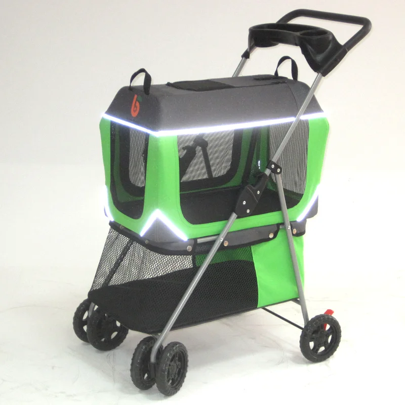 

Foldable high quality dog pet stroller hot sell pet carrier stroller, Customized