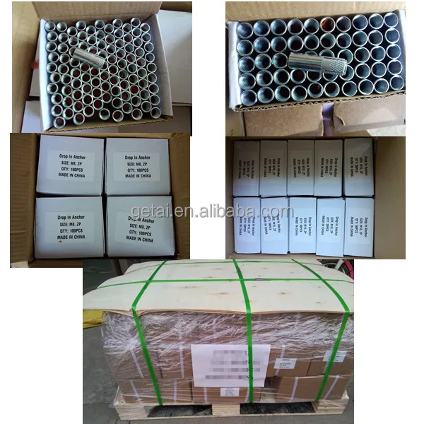 drop in anchor packing