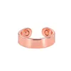 alibaba website new launch fashion ring personalized ring health magnetic copper ring
