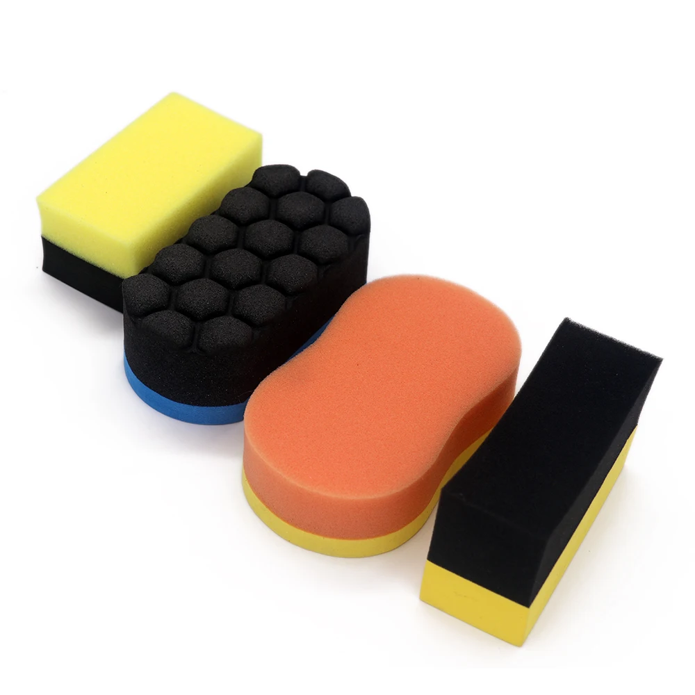 Well Designed Car Nano Coating Sponge Applicator Car Care Sponge Foam