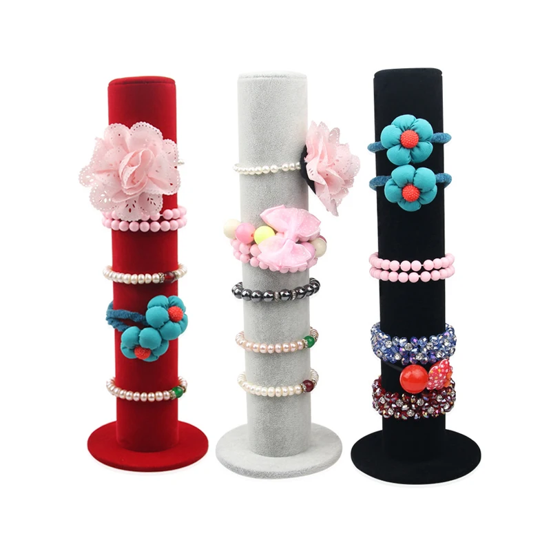 

Bracelet / Hair accessory Velvet Display Storage Jewelry Display Organizer Stand Holder
