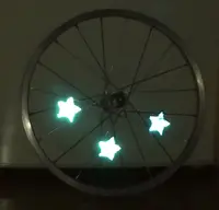 

safety reflector bicycle Spokes star reflectors