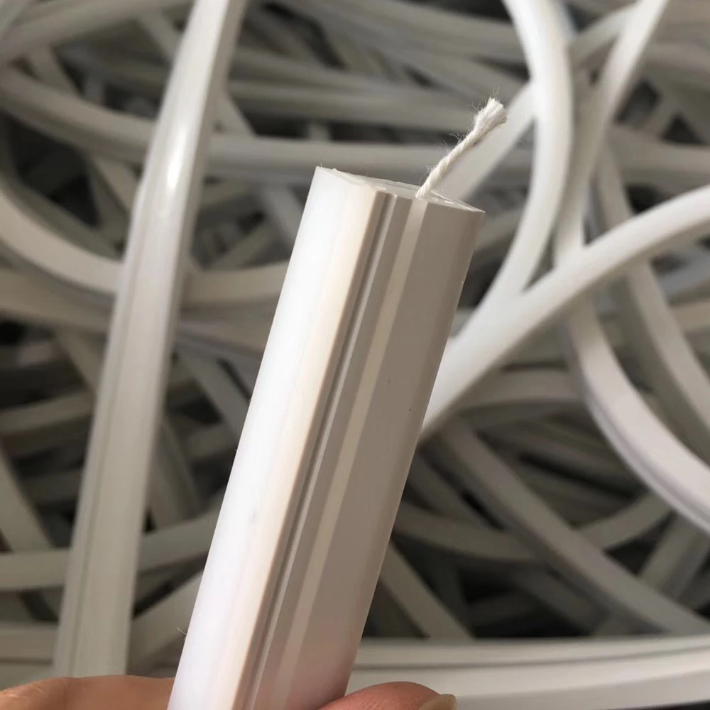 10*18mm Side View Emitting Led Milky Flexible Neon Silicone Tube Rubber