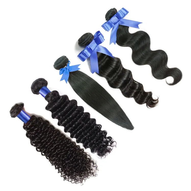 

Mink Brazilian 11A Grade remy extension human hair Cuticle Aligned Hair Extension And Bundles, Natural color #1b