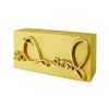 Online made yourself embossing custom design metal stamp