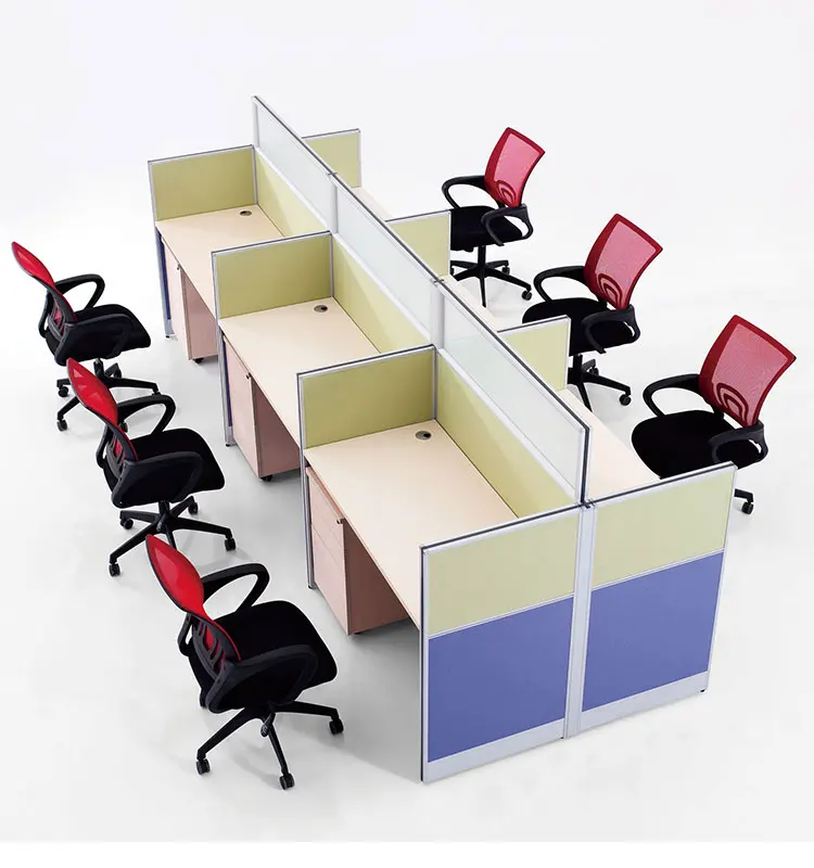 Modern Office Workstations 6 Person Long Table Modern Office Workstations 6 Person Long Table Workstation Product On
