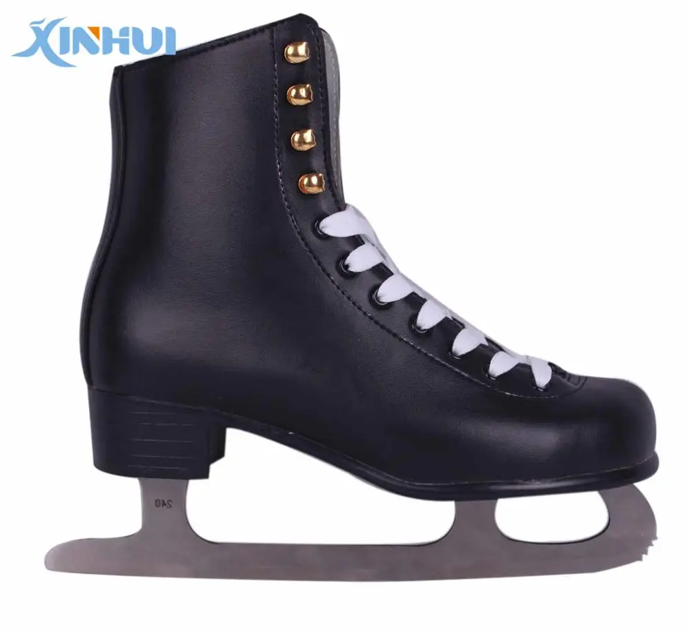 Hot Sale Cool Black Ice Fancy Skate Shoes For Male Buy Fancy Figure