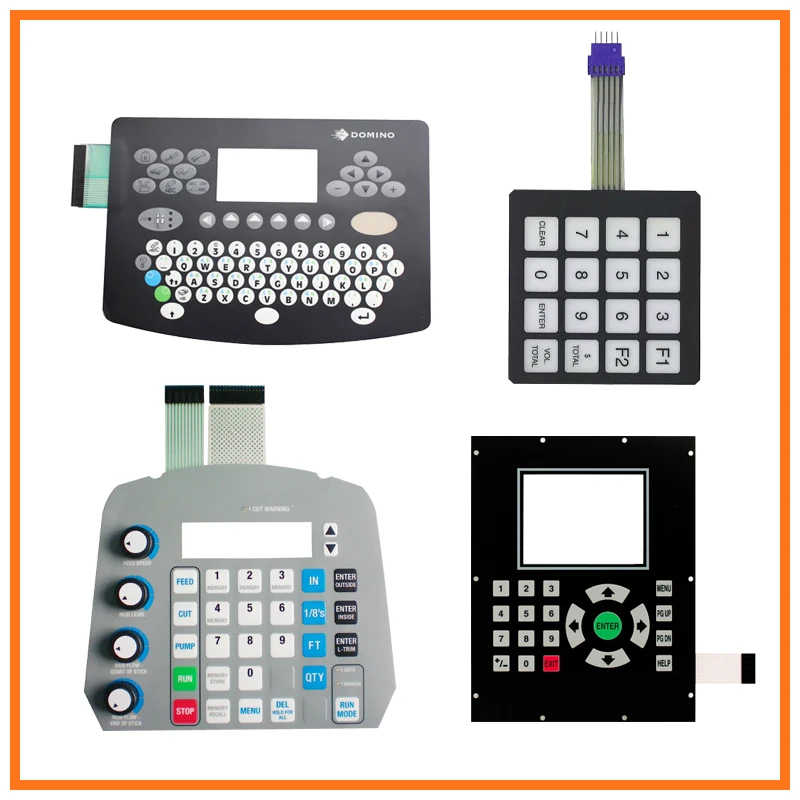 High quality custom produce Electronic electric component part membrane switch keypad