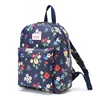 2019 fashion floral backpack women wih eco friendly canvas material