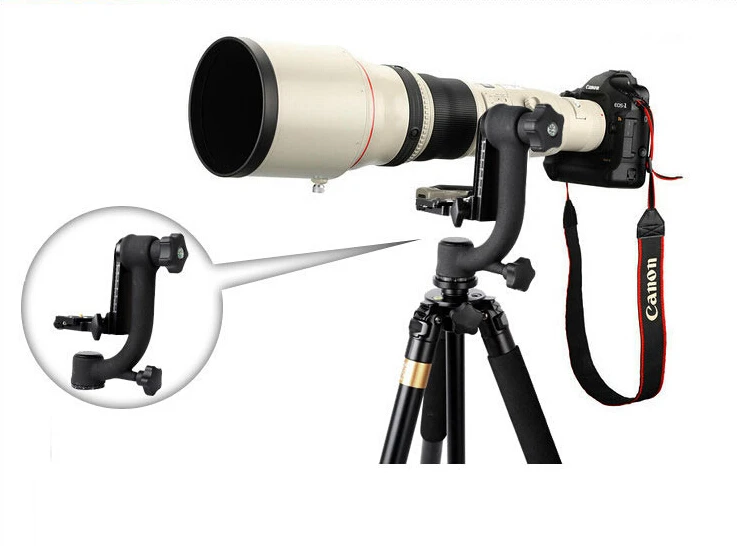 Bk45 360 Degree Swivel Panoramic Gimbals Head Camera Bracket For Heavy