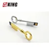 Popular potable Metal Key style Pendrive USB 2.0/3.0 Flash Drive key shape Casing with USB Custom