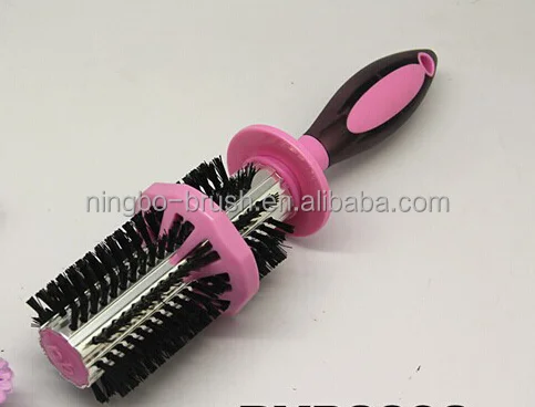 
hot air rotating electric hair brush ion ceramic hairbrush hair extension brush wholesale 