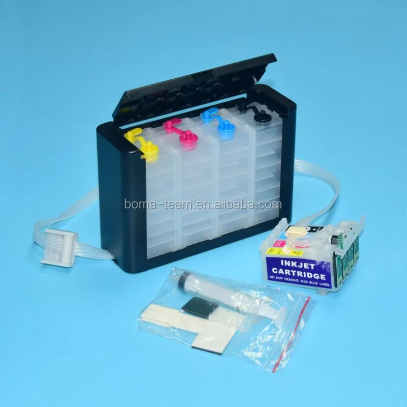 
252XL T2521 T2524 Bulk ink system for Epson WF 3620 WF 3640 WF 7610 WF 7620 WF 7110 Printers Ciss Continuous Ink Supply System 