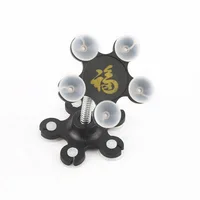 

Sucker Stand for Cell Phone 360 degree Rotatable Metal Flower Magic Suction Cup Mobile Phone Holder Car Bracket