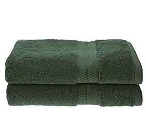 hunter green bath towels