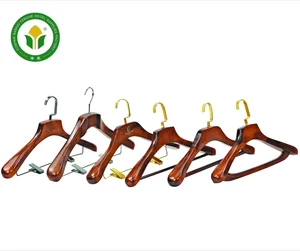 Image of Multi function hotel wooden clothes rack coat rack hanger