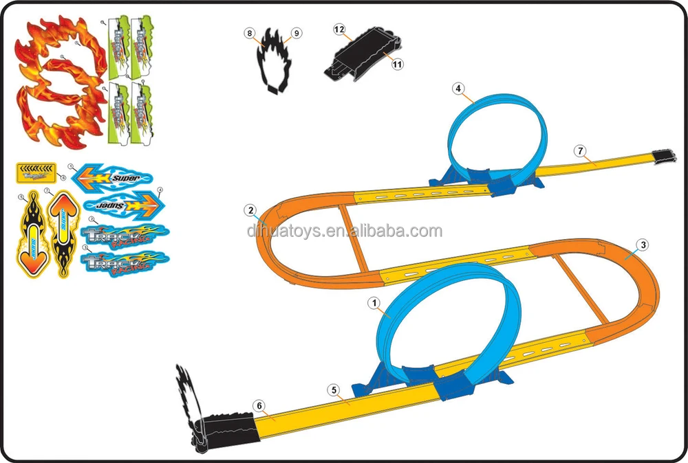 loop car track