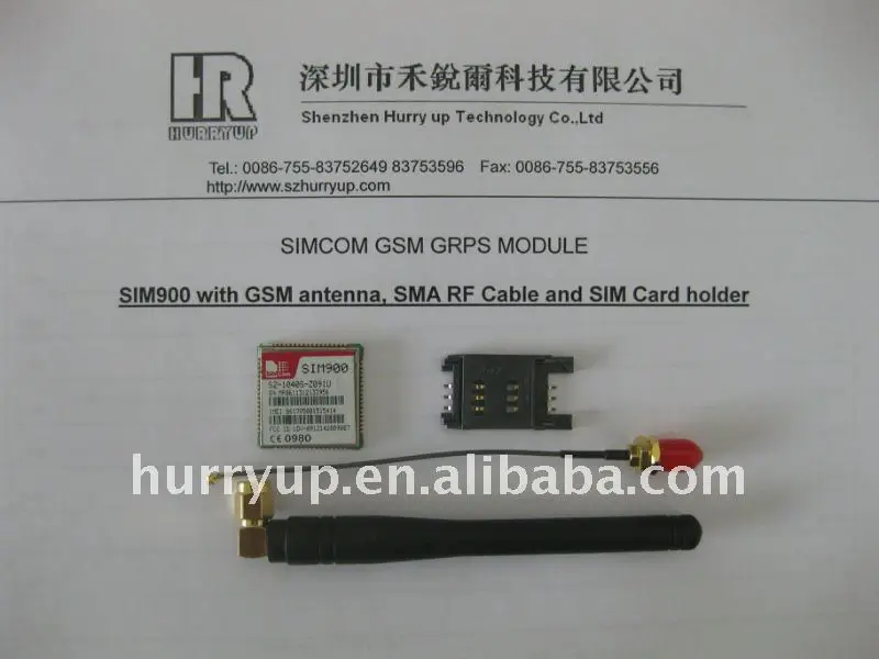 GSM/GPRS module Sim card socket /push push type Simcard holder