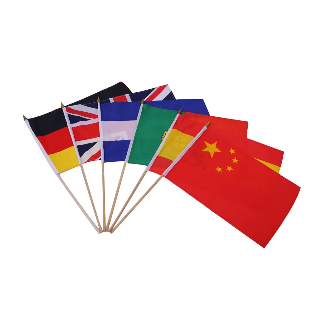 Флажок настольный. Флажок настольный. Печать флага на ткани. Корпоративные флаги с логотипом. Печать флага на ткани.