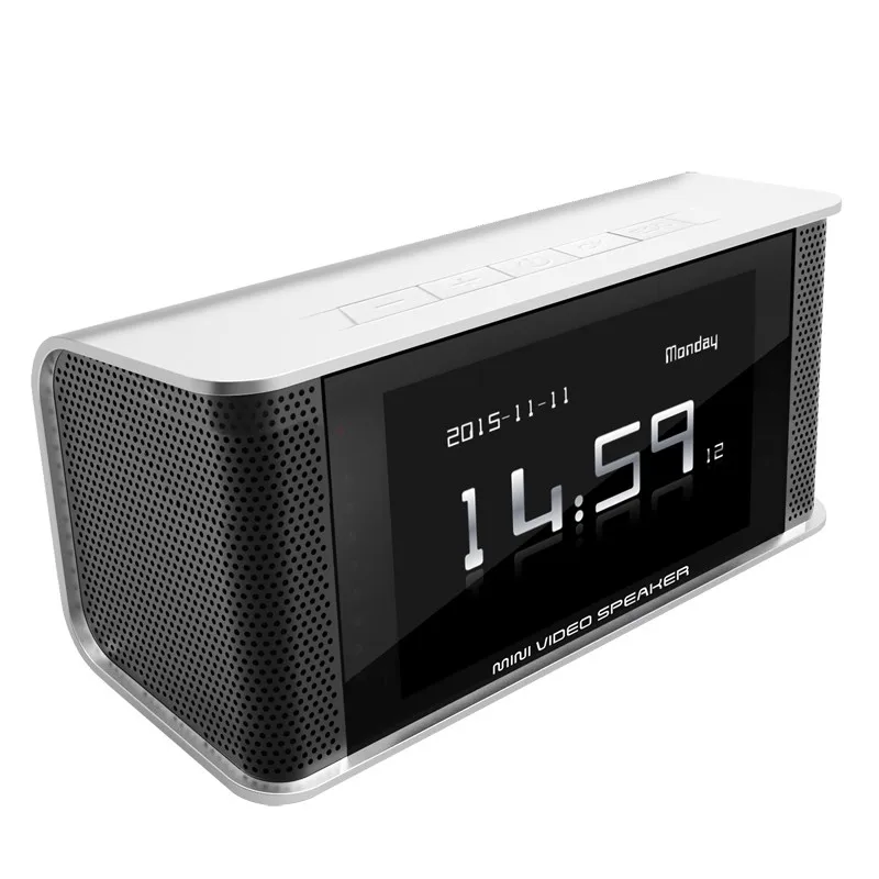 1080P Hidden Camera with Voice Recorder with Clock and FM Radio and Infrared Night Vision MVS03