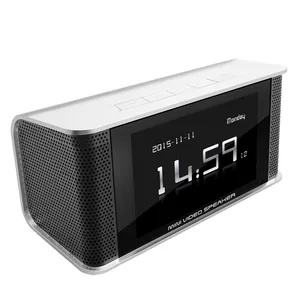 1080P Hidden Camera Clock FM Radio Night Vision
