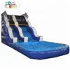 Commercial inflatable water slide with pool, inflatable waterslide for fun