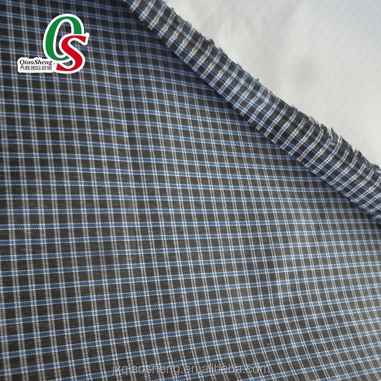 
Checked print polyester fabric strong stretch fabric textile for outdoor 