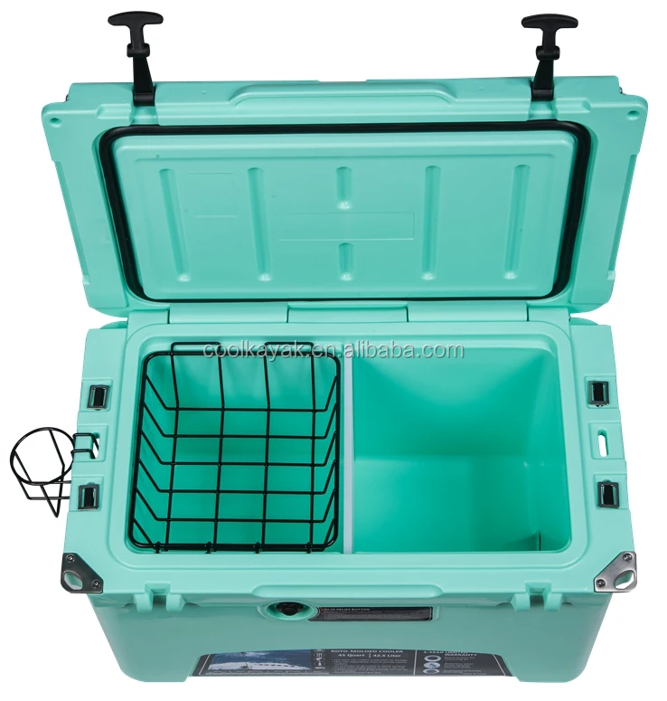 45 Quart Ice Chest Coolers Box With Militarygrade Nylon Rope Handles