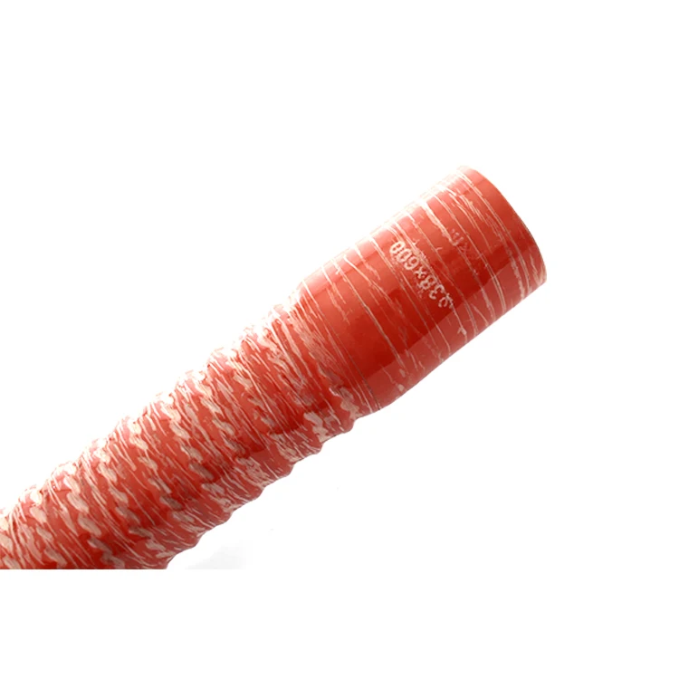 Custom Various Molded Accordion Rubber Bellows Silicone Hose In Epdm, Cr Or Silicone Material