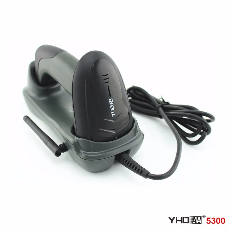 

Portable Cordless barcode reader with Easy Charging holder POS Inventory 32Bit Wireless Barcode Scanner with 4MB Memory, N/a
